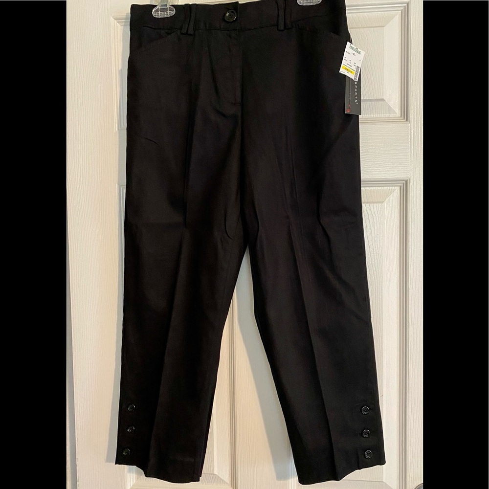 NWT Women’s Counterparts Slimming Sensations Capri Cropped Ankle Pants Size: 8